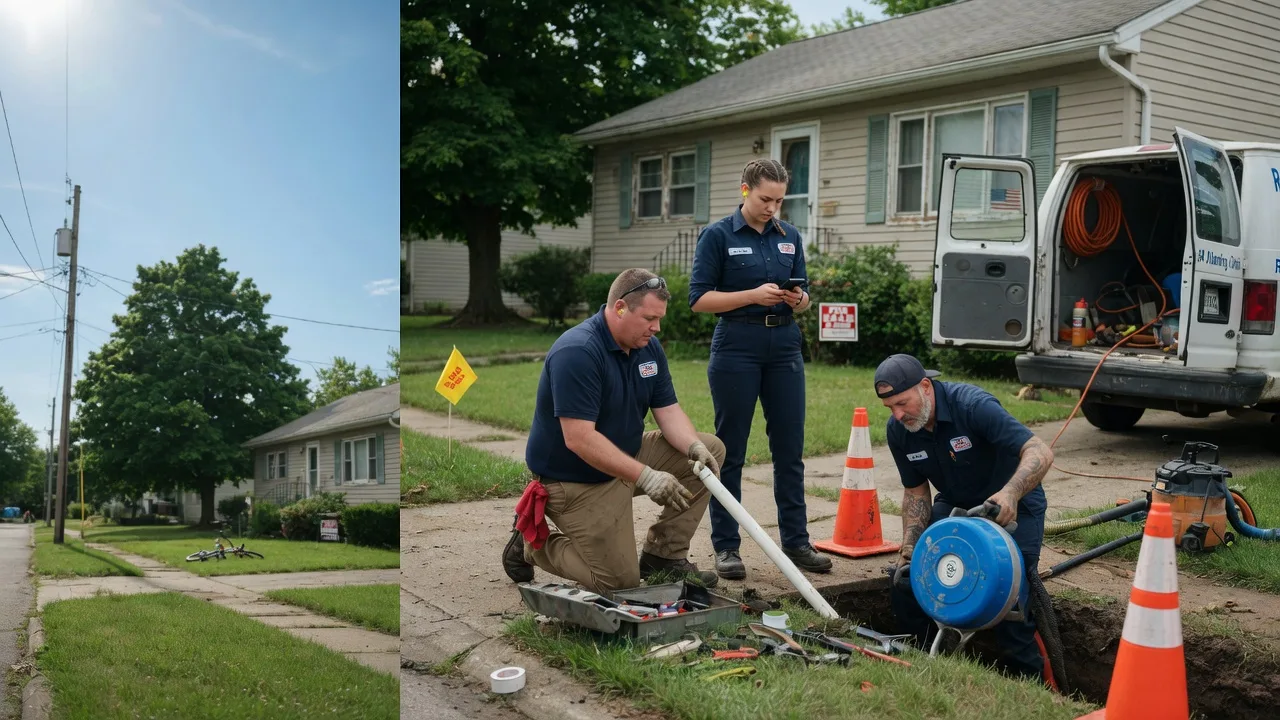 Sewer Line Repair in New Columbia, PA near me